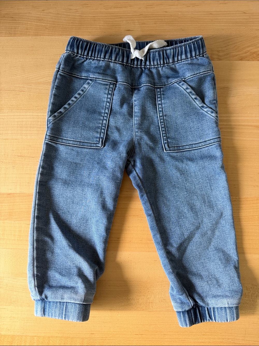Cat & Jack Light Blue Jogger Pants with Drawstring